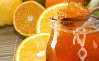 Варенье апельсин и лимон