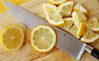 Рецепт лимон с сахаром