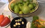 Рецепт квашеных зеленых помидор